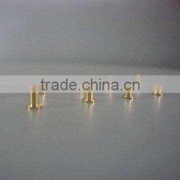 high quality test pin ,custome spring loaded brass contact pin ,pogo battery connector