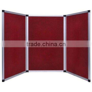 Fabric folding panel stand