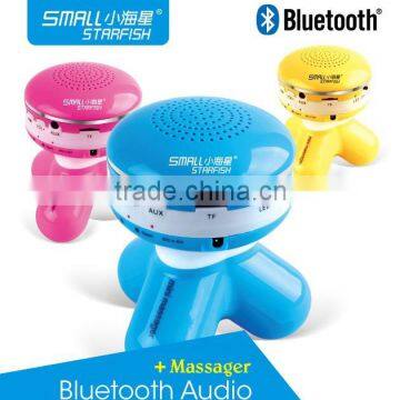 plastic mini body massager for promotion with bluetooth on alibaba