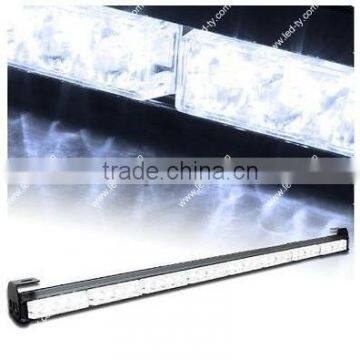 35.5" Super High Intensity LED Traffic Advise Emergency Strobe Lights- White