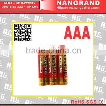 Mercury Free 1.5v aa Alkaline Battery Lr03 photo-3