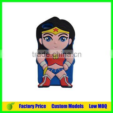 Superman superhero Custom Silicone 3d phone back cover case for Oppo N3 N5027 phone back cover