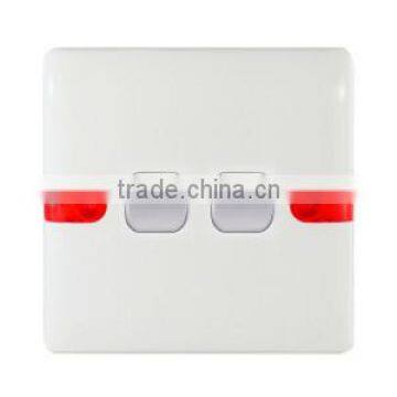 HCR303 2gang 1way wall switch