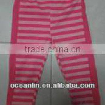 100% cotton baby girl's pants