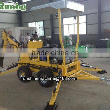 Mini excavator manufacturer factory direct RXDLW-22 powered gasoline engine backhoe