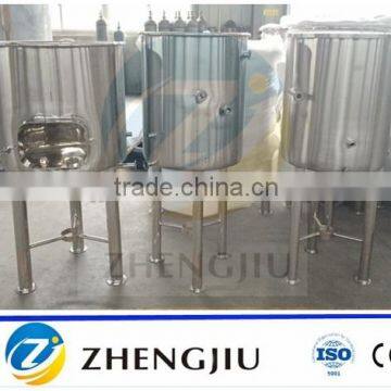 30 BBL Beer Brewing Equipment Three Vessles Steam Heated Brewhouse