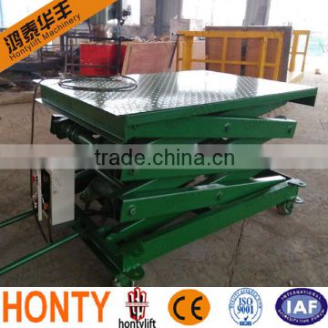 2016 hot sale customization mini scissor lift