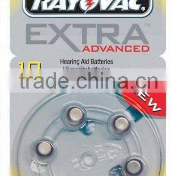 RAYOVAC battery for siemens phonak oticon unitron digital hearing aids