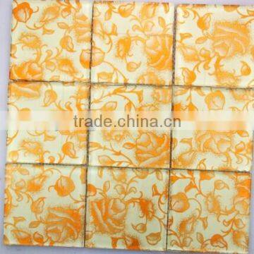 Hot sale cheap price of glazed ceramic mosaic tile .