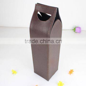 Wholesale Custom Logo PU Leather Wine Box photo-2
