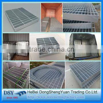 Galvanized steel grating floor plate serrated grating(factory,since 1985)