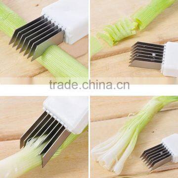 Onion Slicer Onion Shredder Scallion Cutter photo-3