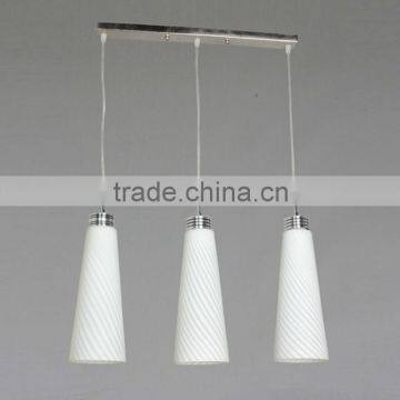 E27 Zhongshan bell glass chandelier pendant lamlp glass light 71212-3