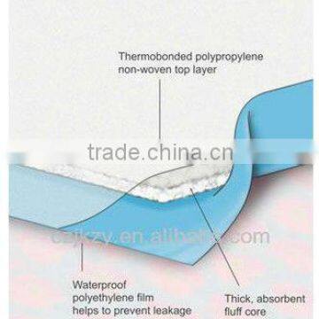 high absorbtion disposable OEM underpad for long-term paralysis group