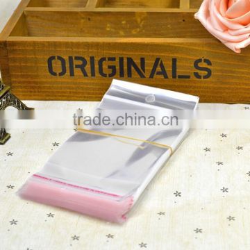 Custom clear self adhesive printed opp plastic bag high quality opp bag                        
                                                Quality Choice