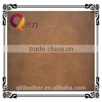 Pull-up Crazy Horse PU Leather for Shoes