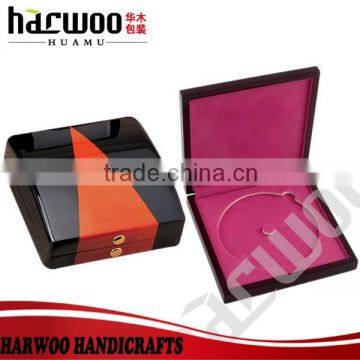 High-end custom wooden DVD box for sales