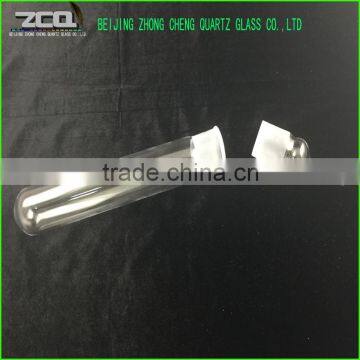 High Precision Quartz Glass Lab Apparatus With Grinding Mouth