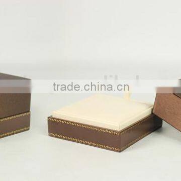 Customized Leather jewelry displaybox/wooden gift jewelry boxes