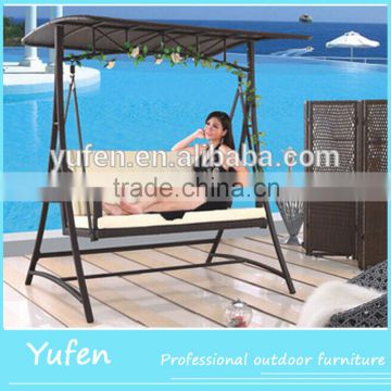 patio furniture rattan garden swing bed