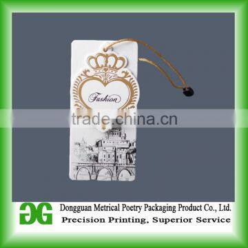 Custom printed cardboard labels hang tag