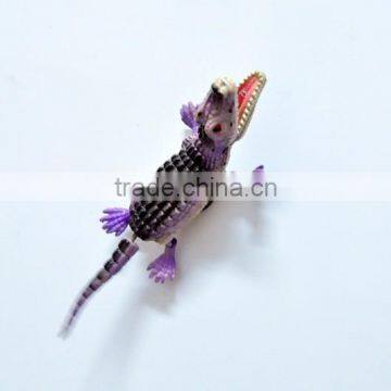 6 inch Gifts and Crafts Plastic Crocodile Fridge Magnet