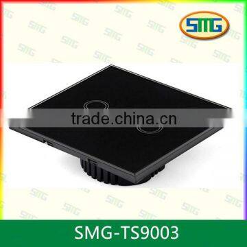 SMG-TS9003 Crystal Glass Panel Switch Remote Control BS US EU Wall Switch Light photo-3