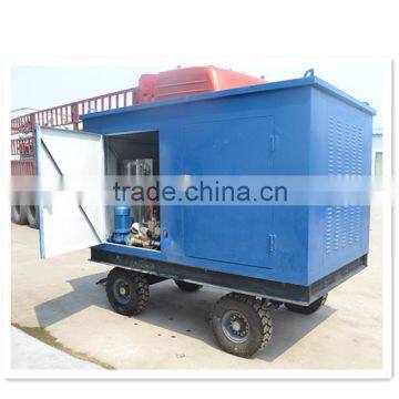 1000bar electric engine high pressure cleaning equipment tank container cleaning equipments