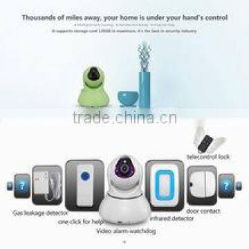 Smart home system wireless wifi hidden camera with wireless alarms push technology