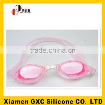 New design silicone adult swimming goggles