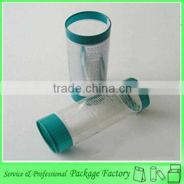 Multifunctional Clear plastic PVC cylinder packaging