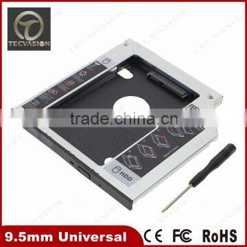 SATA 2nd HDD SSD Caddy Bay Adapter for Laptops 9.5mm Optical Hard Drive Screws                        
                                                Quality Choice
