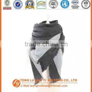 fashion woven 100% acrylic thick scarf