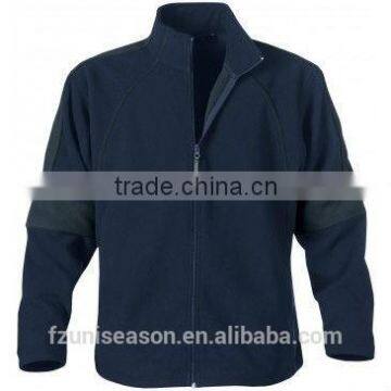 100% polyester man heavy fleece jacket