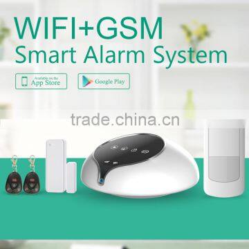 2016 home entertainment and protection WIFI wireless alarm system,workable with home appliances via App