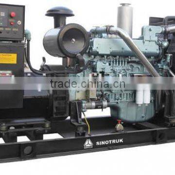 SINOTRUK Steyr diesel generator set Power range 40-250kW