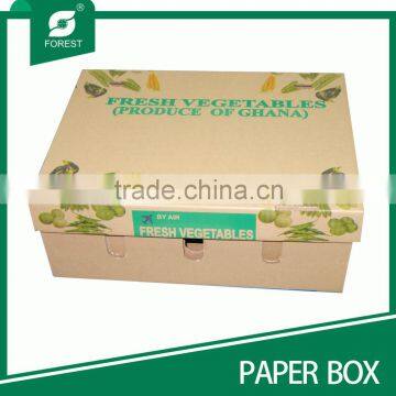 GIFT OR STORGE BOX WITH COVER TO PACK FRESH VEGETABLES