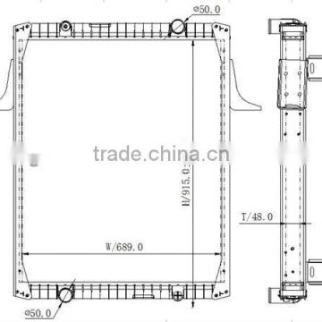 Renault truck spare parts Renault parts Renautl truck radiator