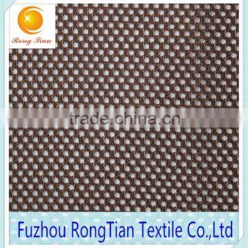 Wholesale100 polyester warp knitted heavy mesh fabric for bags lining