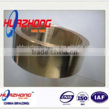 Copper-phosphorus brazing strip manufacturing