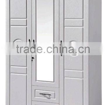 W524-51 simple and elegant bedroom wardrobe with 2mirror