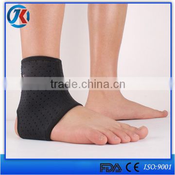 CE FDA approved sprots neoprene black ankle brace online shopping