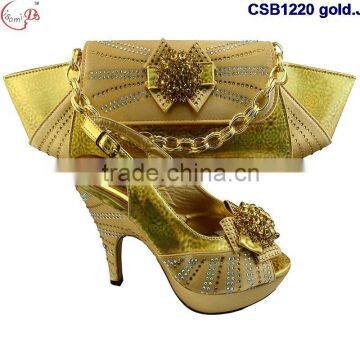 CSB1220 Royal Blue March 2016 New Arrival Design High Quailty Low Price Hot Selling Beautiful Lady High Heel Shoes Match Bag photo-3