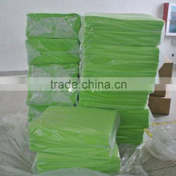 Green Color Needle Punched Nonwoven Fabric Super Water Absorbent Floor Cleaning Cloth photo-6