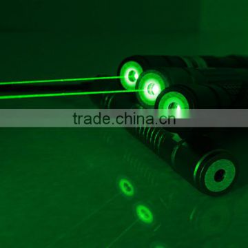 Powerful 100mW focusable green laser pointer flashlight / burning laser torch BURN matches free ship