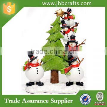 Funny snowman decorate christmas tree christams ornaments custom