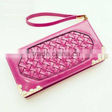 Korean Style Braid Hand bag Lady Card Wallet                        
                                                Quality Choice