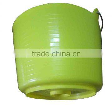 22L Original PE Plastic Universal Buckets with steel handle