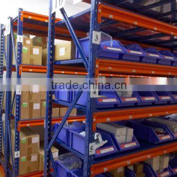 steel long span storage racks and shelves for warehouse storage