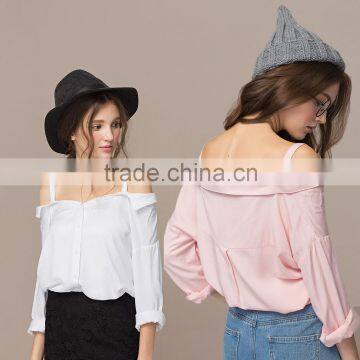 Women's Strappy Backless Cami Shirt Casual Summer Long Sleeve Tank Top ODM OEM Type Manufacturers Factory Guangzhou